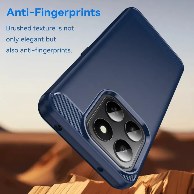 Coque Honor 400 Smart 5G / 4G flexible effet brossé avec verre trempé