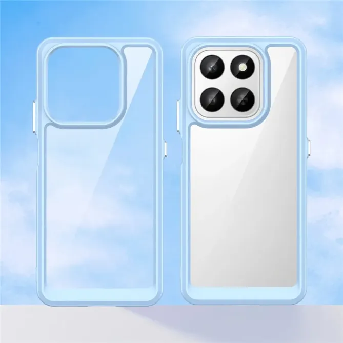 Coque Honor 400 Smart 5G / 4G Transparente Contour Couleuré