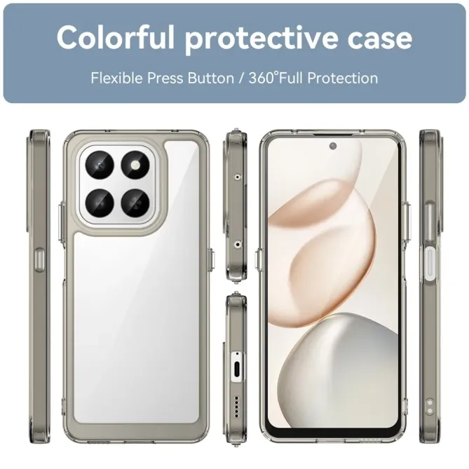 Coque Honor 400 Smart 5G / 4G Transparente Contour Couleuré