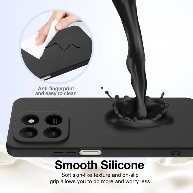 Coque Honor 400 Smart 5G / 4G Silicone Liquide MagSafe, Lanière