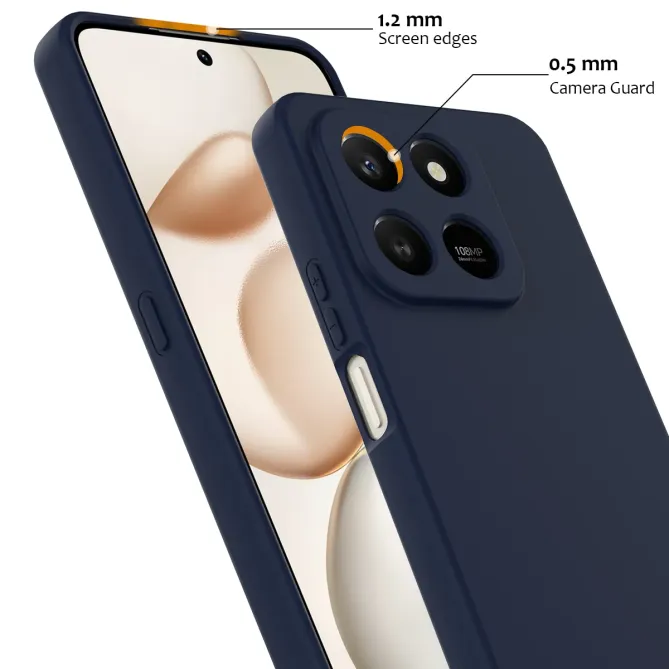 Coque Honor 400 Smart 5G / 4G Silicone Liquide MagSafe, Lanière