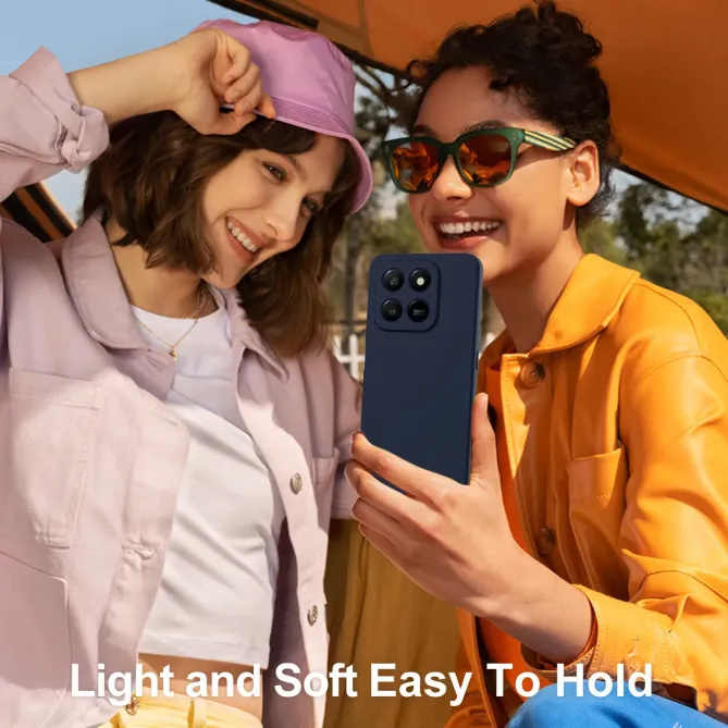 Coque Honor 400 Smart 5G / 4G Silicone Liquide MagSafe, Lanière