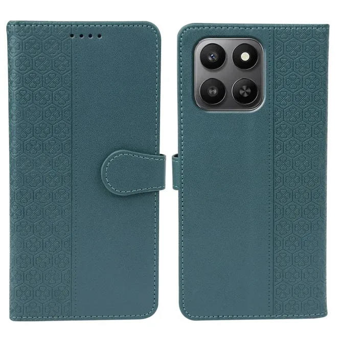 Housse Honor 400 Smart 5G / 4G Porte-cartes Trèfle