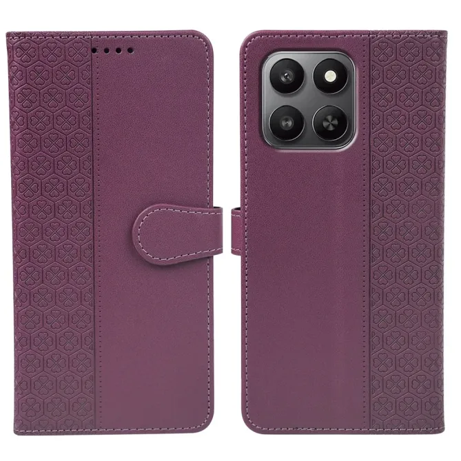 Housse Honor 400 Smart 5G / 4G Porte-cartes Trèfle