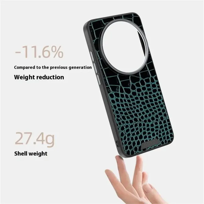 Coque Xiaomi 15 Ultra Colette Cuir Effet Croco