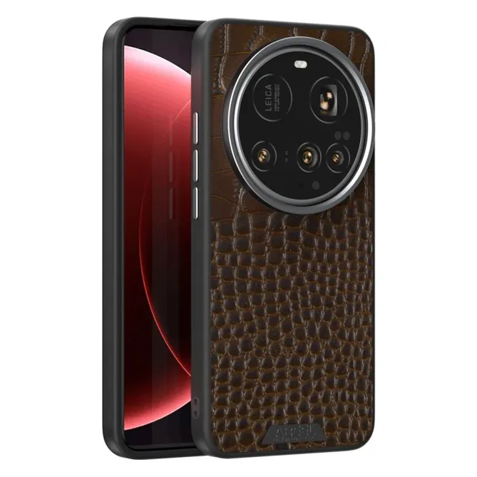 Coque Xiaomi 15 Ultra Colette Cuir Effet Croco
