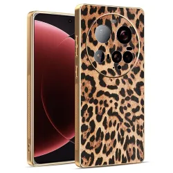 Coque Xiaomi 15 Ultra Léopard Doré
