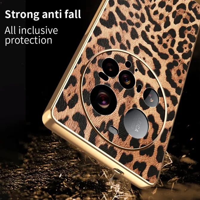 Coque Xiaomi 15 Ultra Léopard Doré