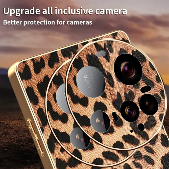 Coque Xiaomi 15 Ultra Léopard Doré