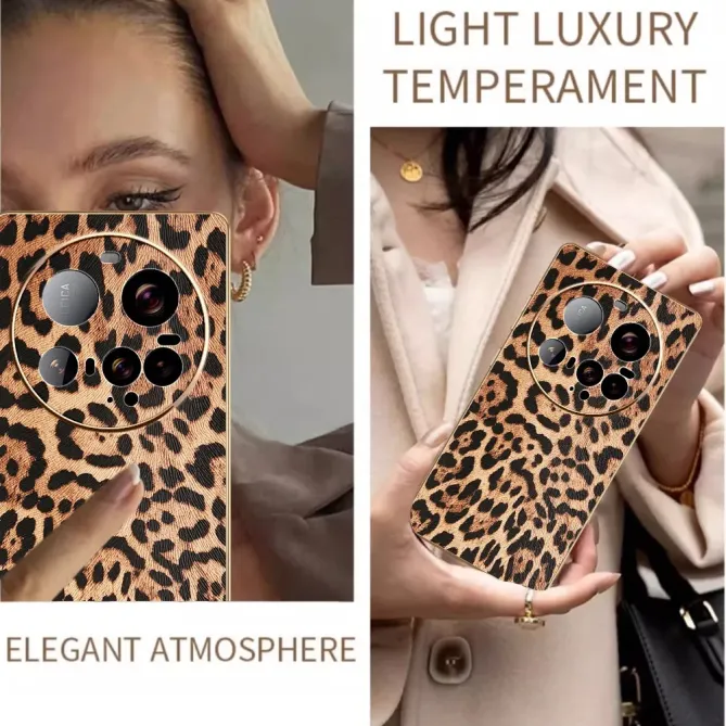 Coque Xiaomi 15 Ultra Léopard Doré