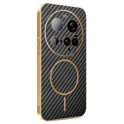 Coque Xiaomi 15 Ultra Texture Carbone MagSafe