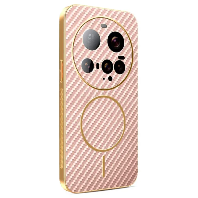 Coque Xiaomi 15 Ultra Texture Carbone MagSafe