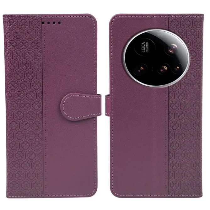 Housse Xiaomi 15 Ultra Porte-cartes Trèfle