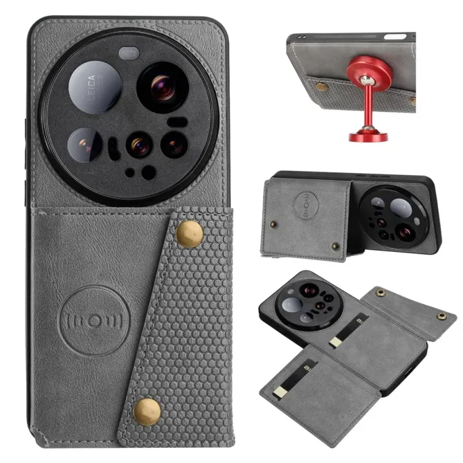 Coque Xiaomi 15 Ultra porte-carte support double pression | SNAPCASE