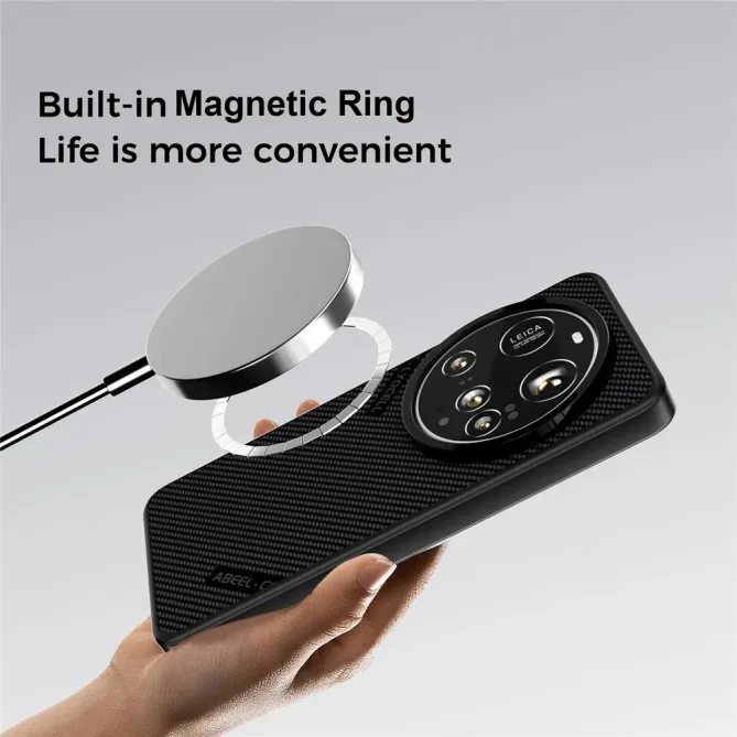 Coque Xiaomi 15 Ultra carbone MagSafe microfibre | No 4