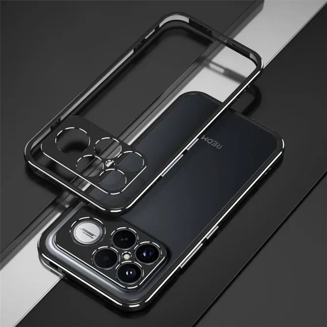 Bumper POCO F8 Ultra Cadre Métal avec Protection Lentille Caméra