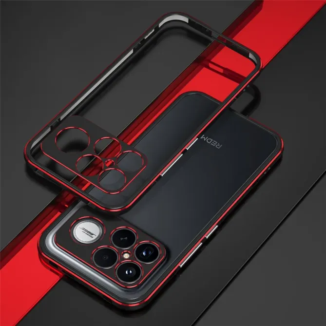 Bumper POCO F8 Ultra Cadre Métal avec Protection Lentille Caméra