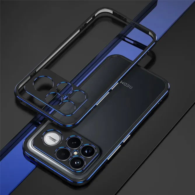 Bumper POCO F8 Ultra Cadre Métal avec Protection Lentille Caméra