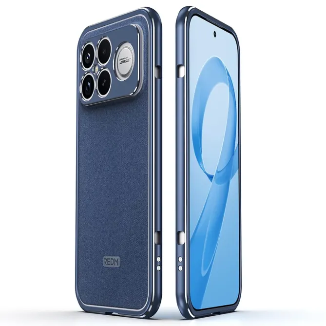 Bumper POCO F8 Ultra Cadre Métal avec Protection Lentille Caméra