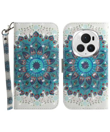 Housse Honor Magic 6 Pro - Motif Mandala Enchanté