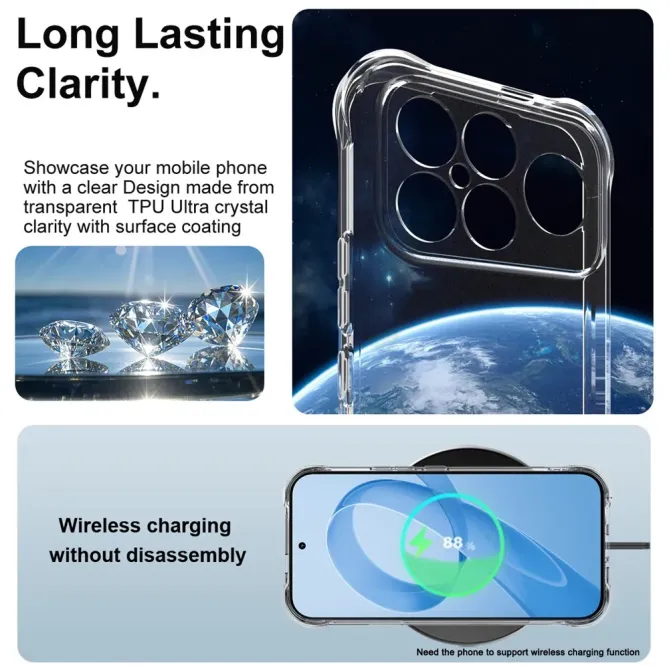 Coque POCO F8 Ultra Class Protect Transparent