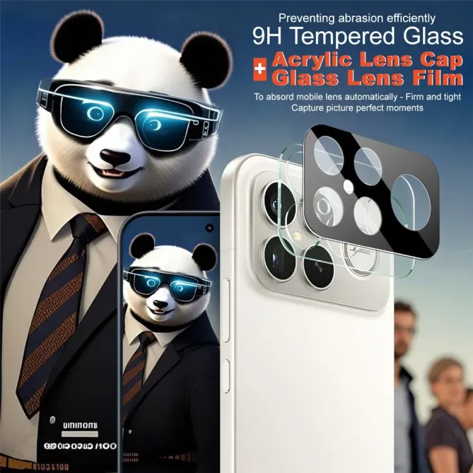 Protections en verre trempé POCO F8 Ultra pour lentille arrière (2 piè