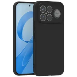 Coque Antichoc POCO F8 Ultra Flexible Noire Mate Anti-Trace