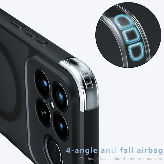 Coque POCO F8 Ultra MagSafe Noire Mate