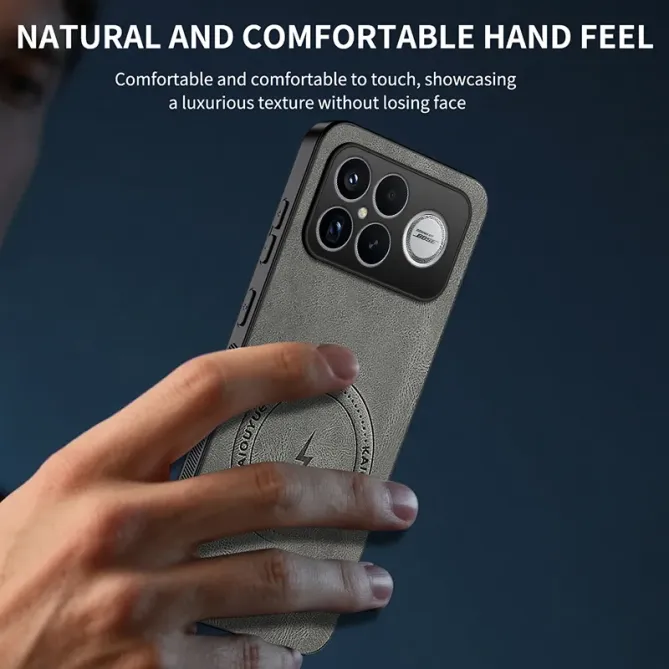 Coque POCO F8 Ultra MagSafe Nappa avec 2 verre trempé