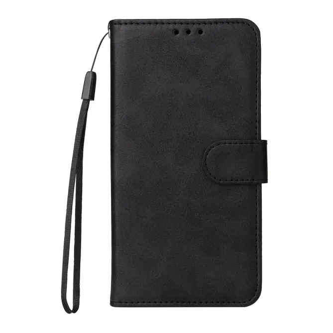 Housse Portefeuille POCO F8 Ultra Effet Cuir avec Support et Dragonne