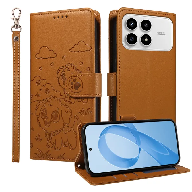 Housse POCO F8 Pro Chiens en Relief | CUDDLE