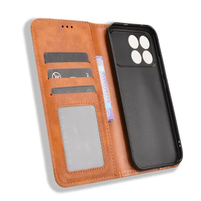 Housse Xiaomi POCO F8 Pro Le Cirénius style cuir