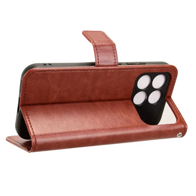 Housse POCO F8 Pro | Cuir Patiné Style Vintage