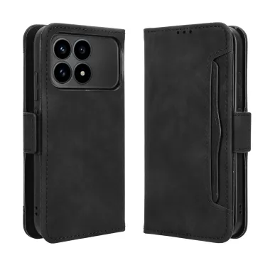 Housse Xiaomi POCO F8 Pro premium portefeuille avec porte cartes