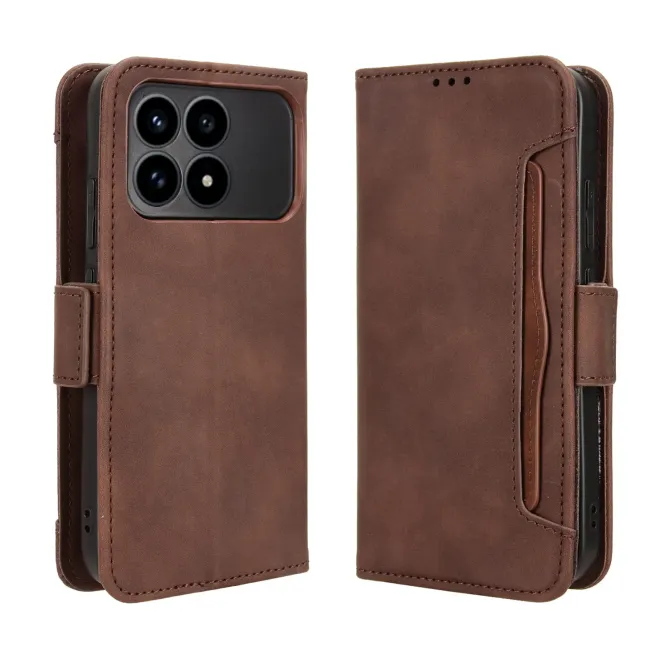 Housse Xiaomi POCO F8 Pro premium portefeuille avec porte cartes