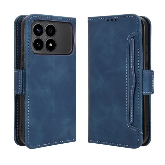 Housse Xiaomi POCO F8 Pro premium portefeuille avec porte cartes