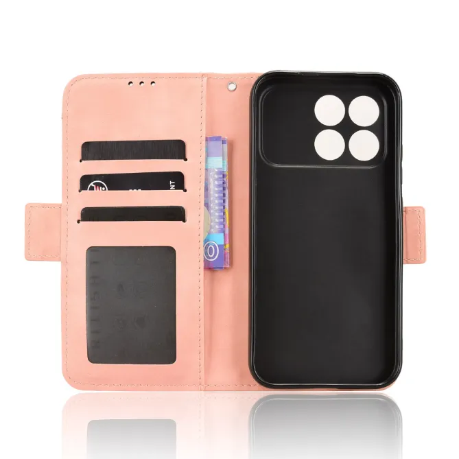 Housse Xiaomi POCO F8 Pro premium portefeuille avec porte cartes