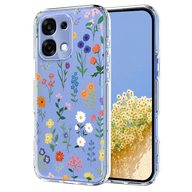 Coque Oppo A6 Pro 5G / 4G Fleurs des Champs