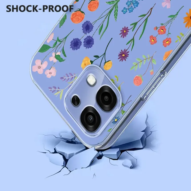 Coque Oppo A6 Pro 5G / 4G Fleurs des Champs