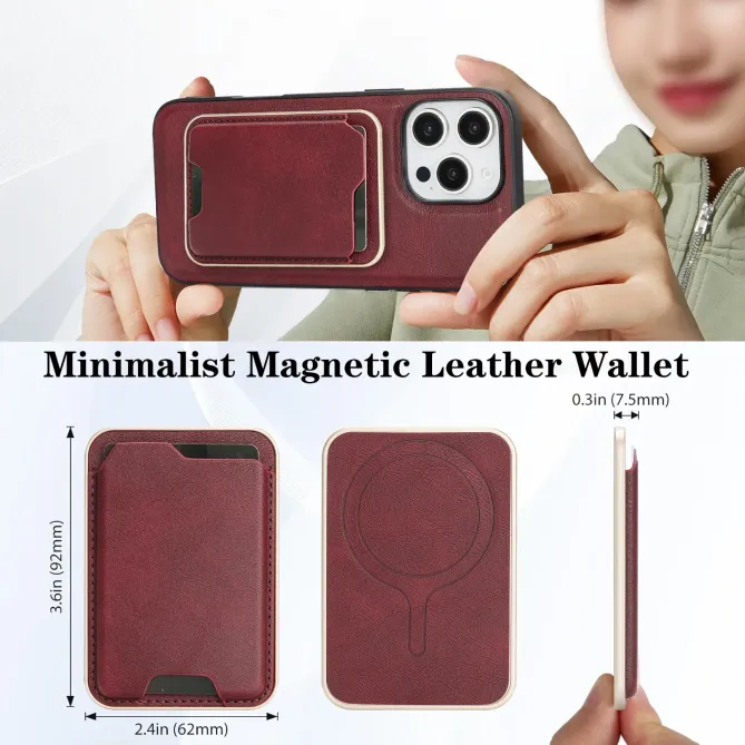 Coque iPhone 16 Pro Max Porte-Cartes Modulaire Executive