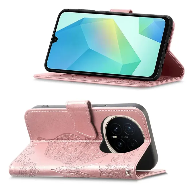 Housse Honor Magic 8 Pro Papillon Relief