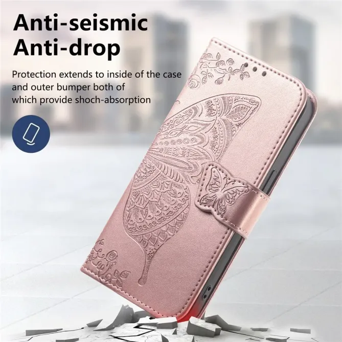 Housse Honor Magic 8 Pro Papillon Relief