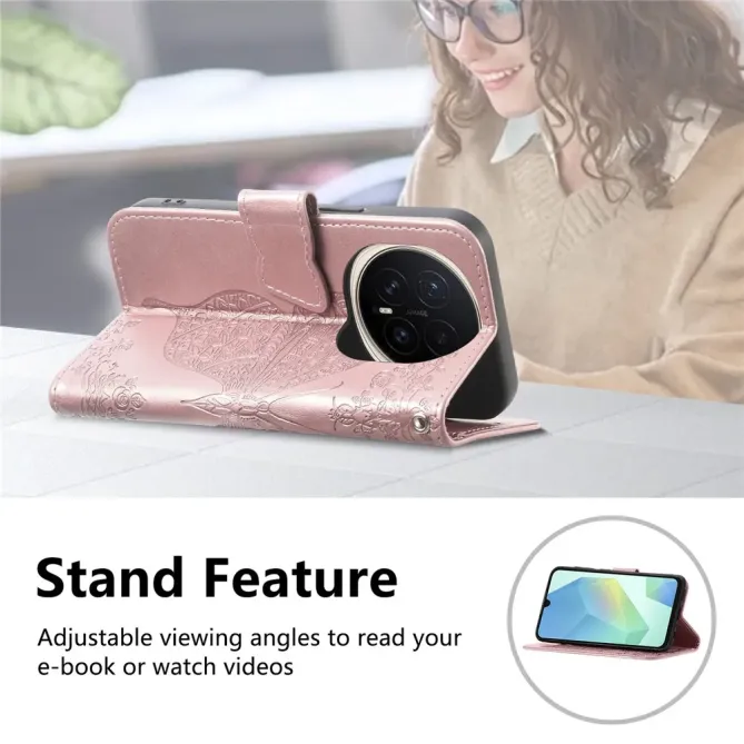 Housse Honor Magic 8 Pro Papillon Relief