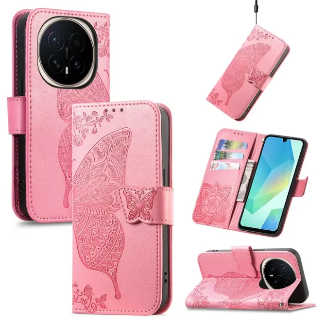 Housse Honor Magic 8 Pro Papillon Relief