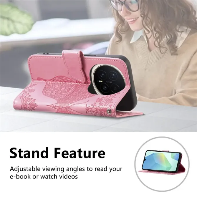 Housse Honor Magic 8 Pro Papillon Relief