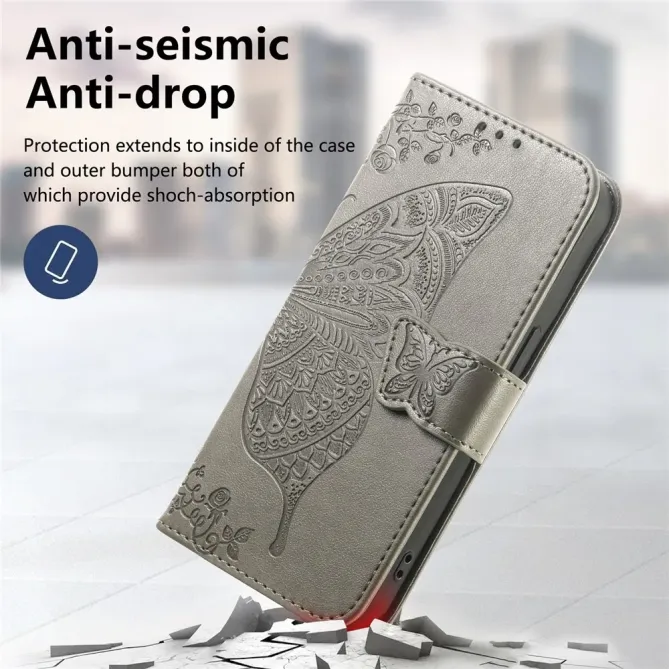 Housse Honor Magic 8 Pro Papillon Relief