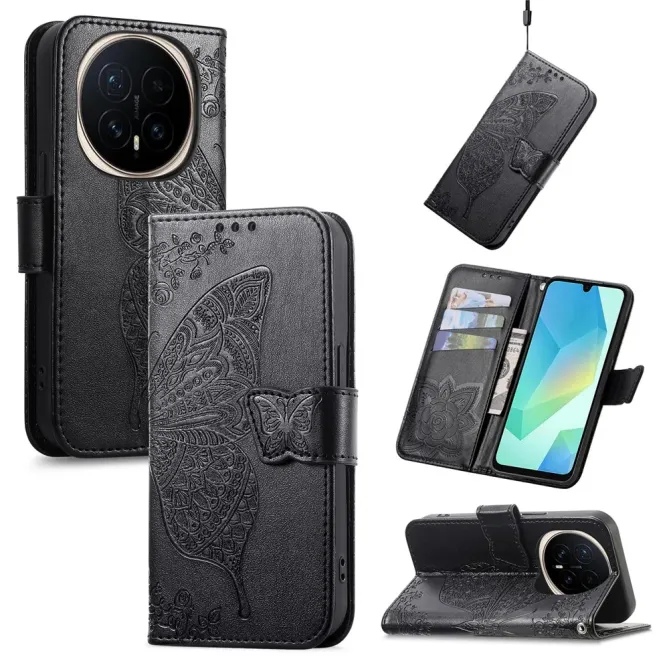 Housse Honor Magic 8 Pro Papillon Relief