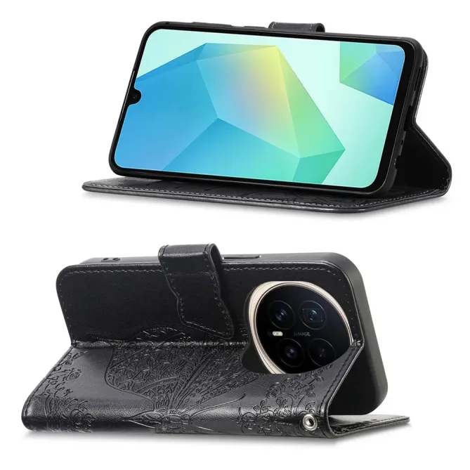 Housse Honor Magic 8 Pro Papillon Relief