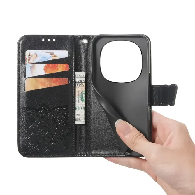 Housse Honor Magic 8 Pro Papillon Relief