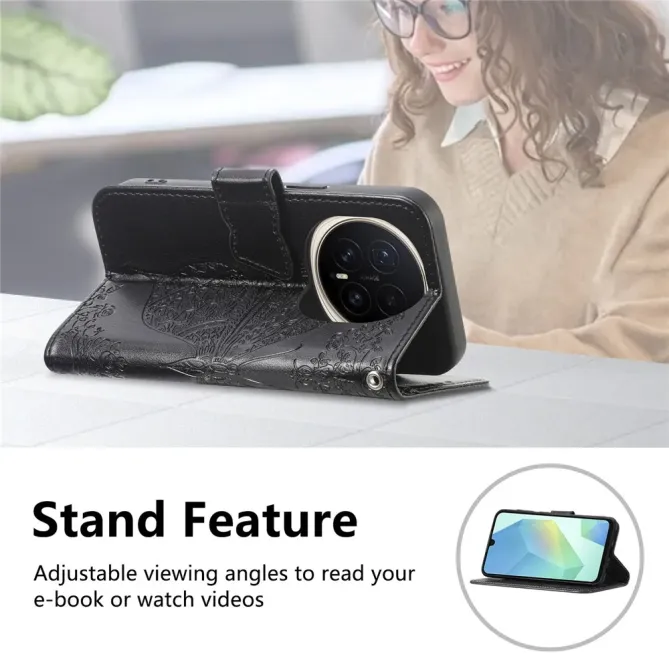 Housse Honor Magic 8 Pro Papillon Relief